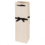 Elegant White and Black Wine Bag