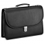 Platinum Dble Gusset Flap with Key Lock