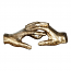 Uttermost Hold My Hand Gold Sculpture