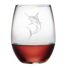 Marlin Stemless Wine Glasses (Set Of 4)