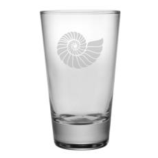 Nautilus Shell, Hiballs, 15.5Oz., S/4