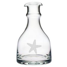 Starfish Etched Carafe