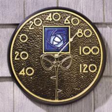 Blue Dard Hunter Rose Thermometer