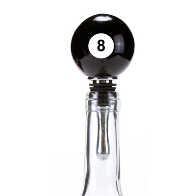 Pool Ball Wine Bottle Stopper