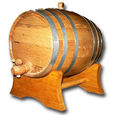 20 Liter Oak Barrel