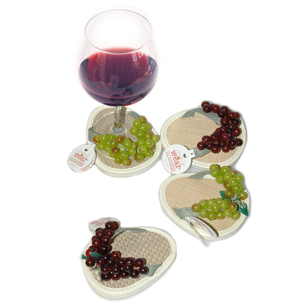 Crush Flip Flop Stemware Coasters