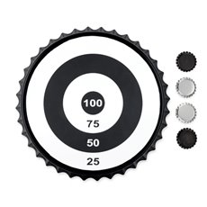 Bullseye Magnetic Bottle Cap Target Game