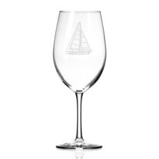 Sailboat AP Wine Glasses 18 oz Set of 4
