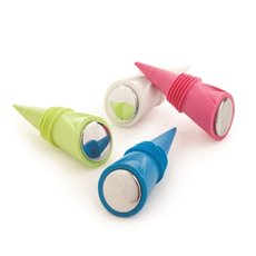 Cone Silicone Bottle Stoppers (set of 2)