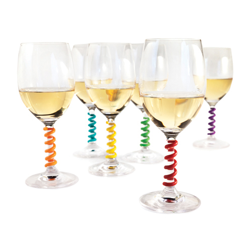 Stem Spring Wine Glass Charms