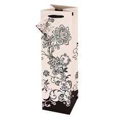 Floral Chic Wine Bag