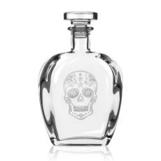 Sugar Skull Decanter 23 oz