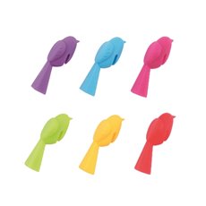 Chickadee: Silicone Wine Charms (Set of 6)