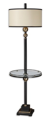 Uttermost Revolution End Table Floor Lamp