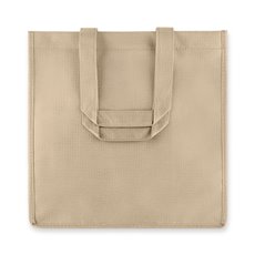 6 Bottle Non Woven Tote In Beige