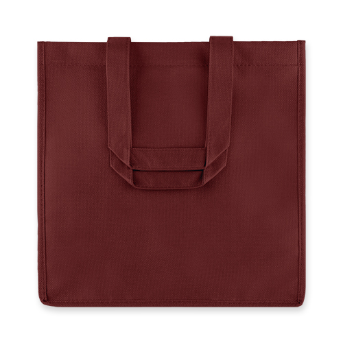 6 Bottle Non Woven Tote In Red