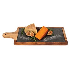 Rustic Farmhouse: Slate and Wood Paddle