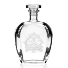 WOOF! French Bulldog Decanter 23 oz