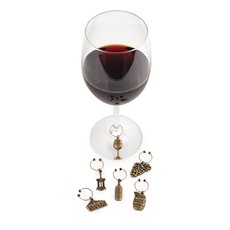 Grapevine Vineyard Wine Charms by Twine