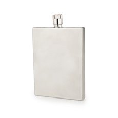 Harrison Stainless Steel Slim Flask by Viski
