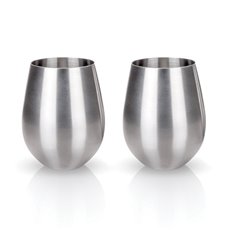 Admiral Stainless Steel Tumblers by Viski (set of 2)