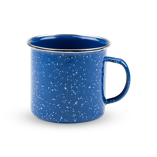 Blue Enamel Mug by Foster and Rye