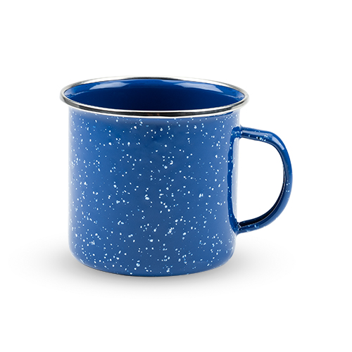 Blue Enamel Mug by Foster and Rye