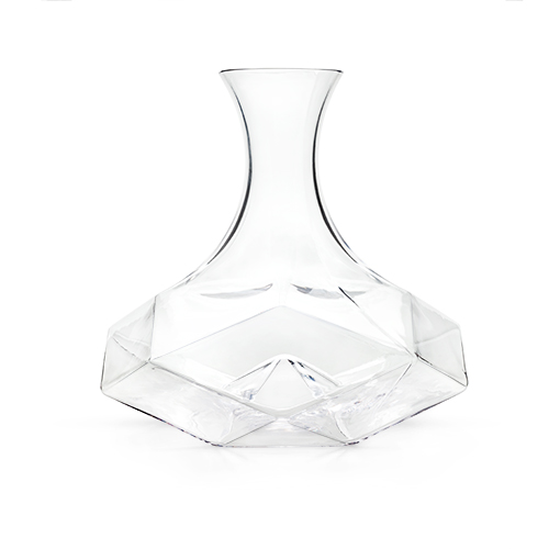 Raye Faceted Lead Free Crystal Decanter by Viski