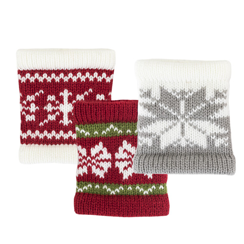 Snug Sweater Koozies in Asstd Patterns
