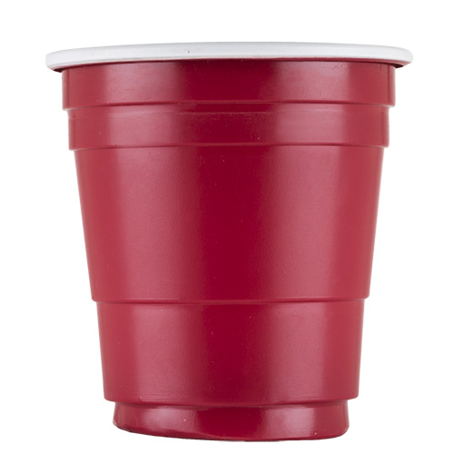 Slug Red Shot Glasses Set of 20