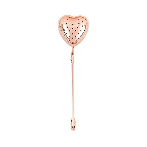 Rose Gold Heart Tea Infuser by Pinky Up