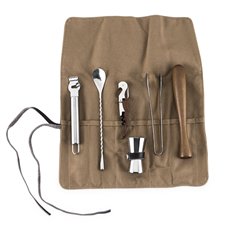 Canvas Cocktail Kit By Foster And Rye (Set of 7)