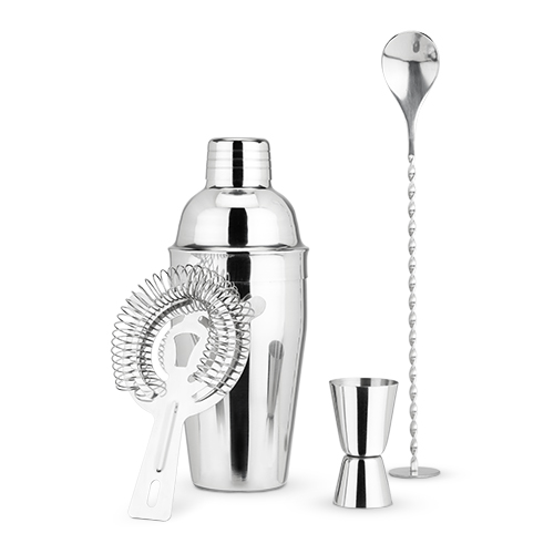 Fortify Stainless Steel Barware Set