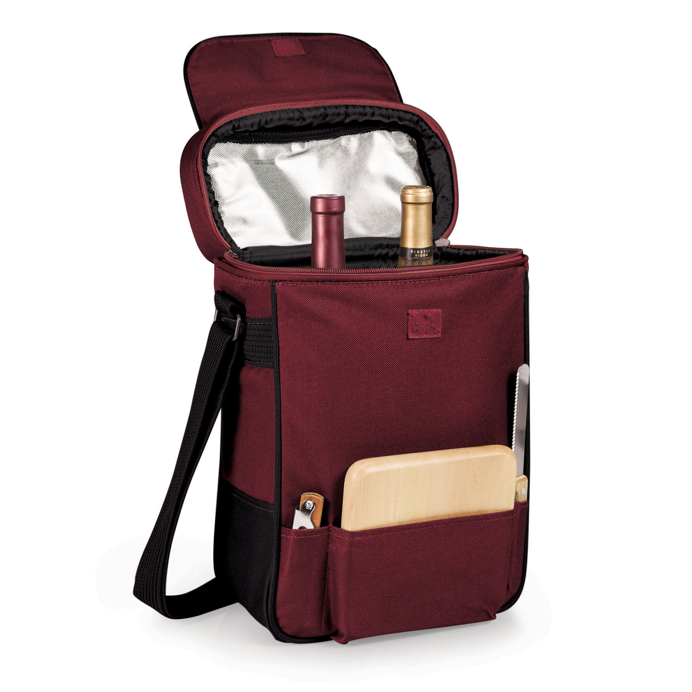 Duet Wine Bottle Wine & Cheese Tote
