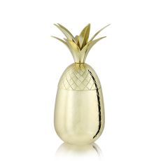 Belmont: 16 oz. Gold Pineapple Tumbler