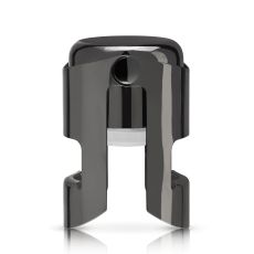 Warren Gunmetal Black Champagne Stopper by Viski
