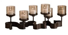 Uttermost Ribbon Metal Candleholders