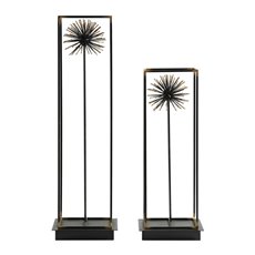 Uttermost Flowering Dandelions Sculptures Set/2