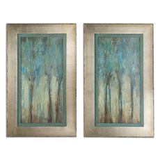 Uttermost Whispering Wind Framed Art, S/2