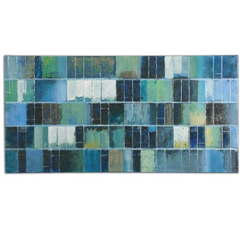 Uttermost Glass Tiles Modern Art
