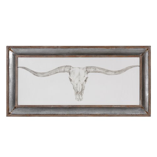 Uttermost Western Skull Mount Print
