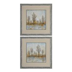 Uttermost Quiet Nature Landscape Prints S/2