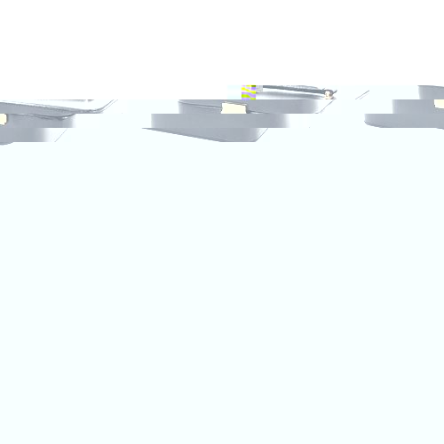 Black Lizard Debossed Leather Jewelry Box with Soft Velour Lining, Mirror Under Lid and a Locking Clasp