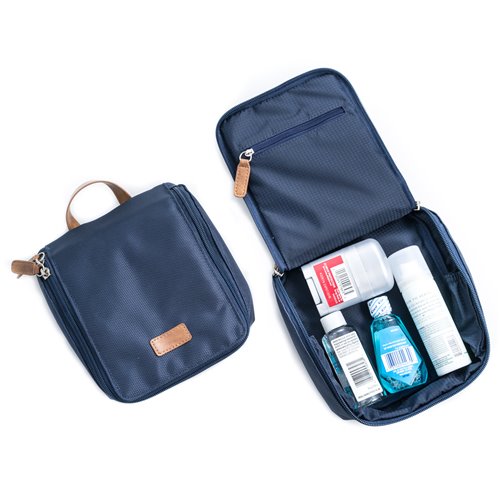 Blue Ballistic Nylon Storage Case and Accessories Pouch