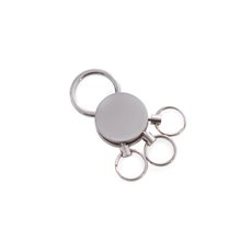 Silver Plated Valet Key Ring