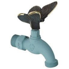 Butterfly Faucet-Verdigris, Brass