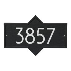 Hampton Modern Personalized Wall Plaque, Oil Rubbed Bronze