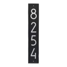 Vertical Modern Personalized Wall Plaque , Oil Rubbed Bronze