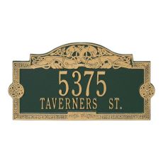 Celtic Dragon Plaque, Green/Gold