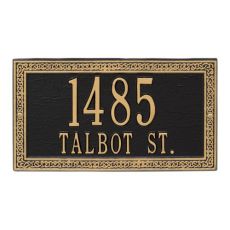 Celtic Cornerstone Plaque, Black Gold